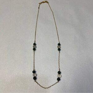 Les Bernard Inc Necklace Jewelry 20 12K Gold Beaded Quiet Luxury Classic